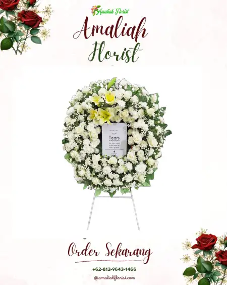Krans Bunga Duka Lemah Putih